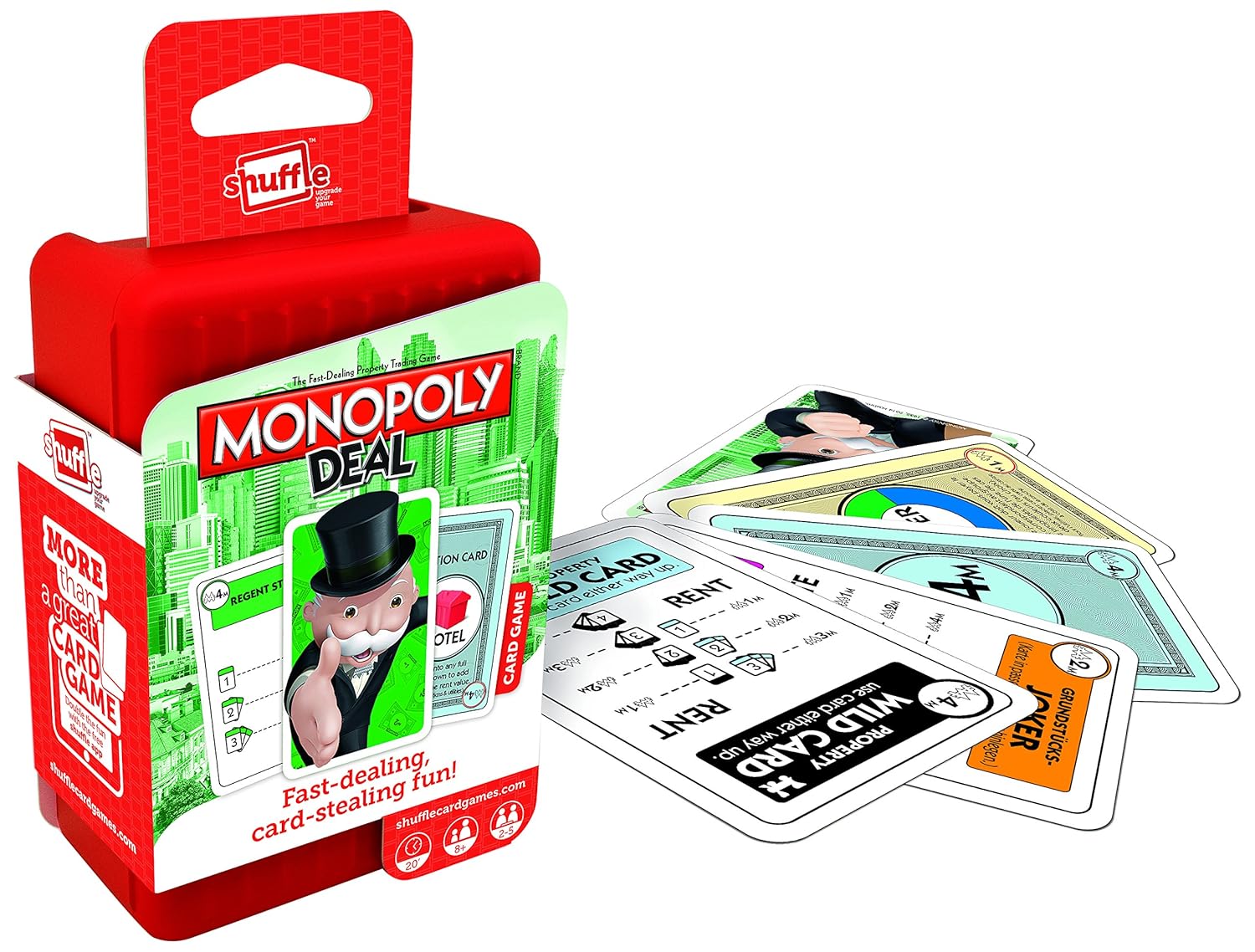 Shuffle Monopoly Deal Kartenspiel Amazon.de Spielzeug