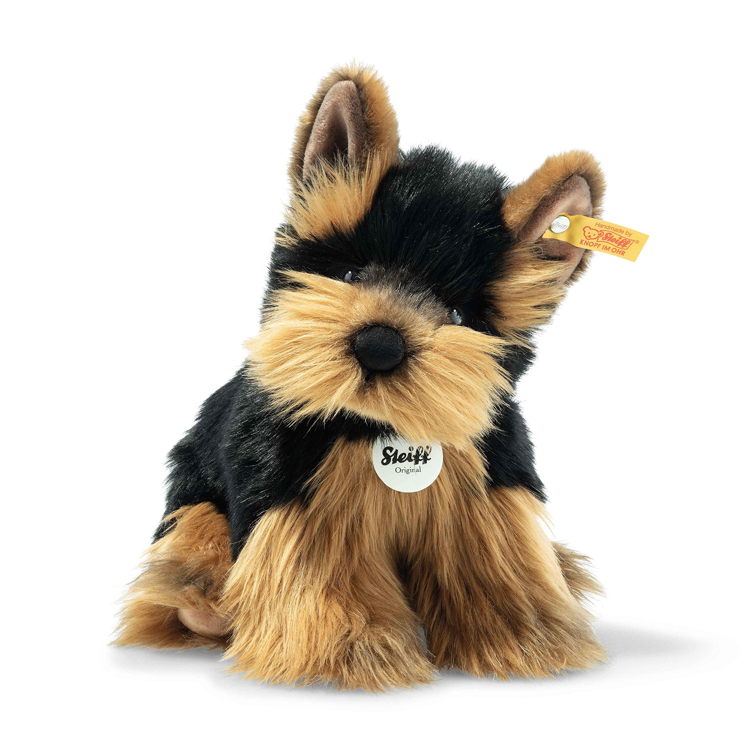 Steiff 076923 Herkules Yorkshire Terrier, brown/black, 24 cm