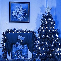 Dazzle Bright C9 Waterproof Blue Christmas
