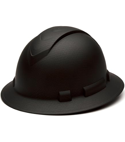 パラフィン Pyramex Ridgeline HP54117 Graphite Pattern Full Brim Hard Hat