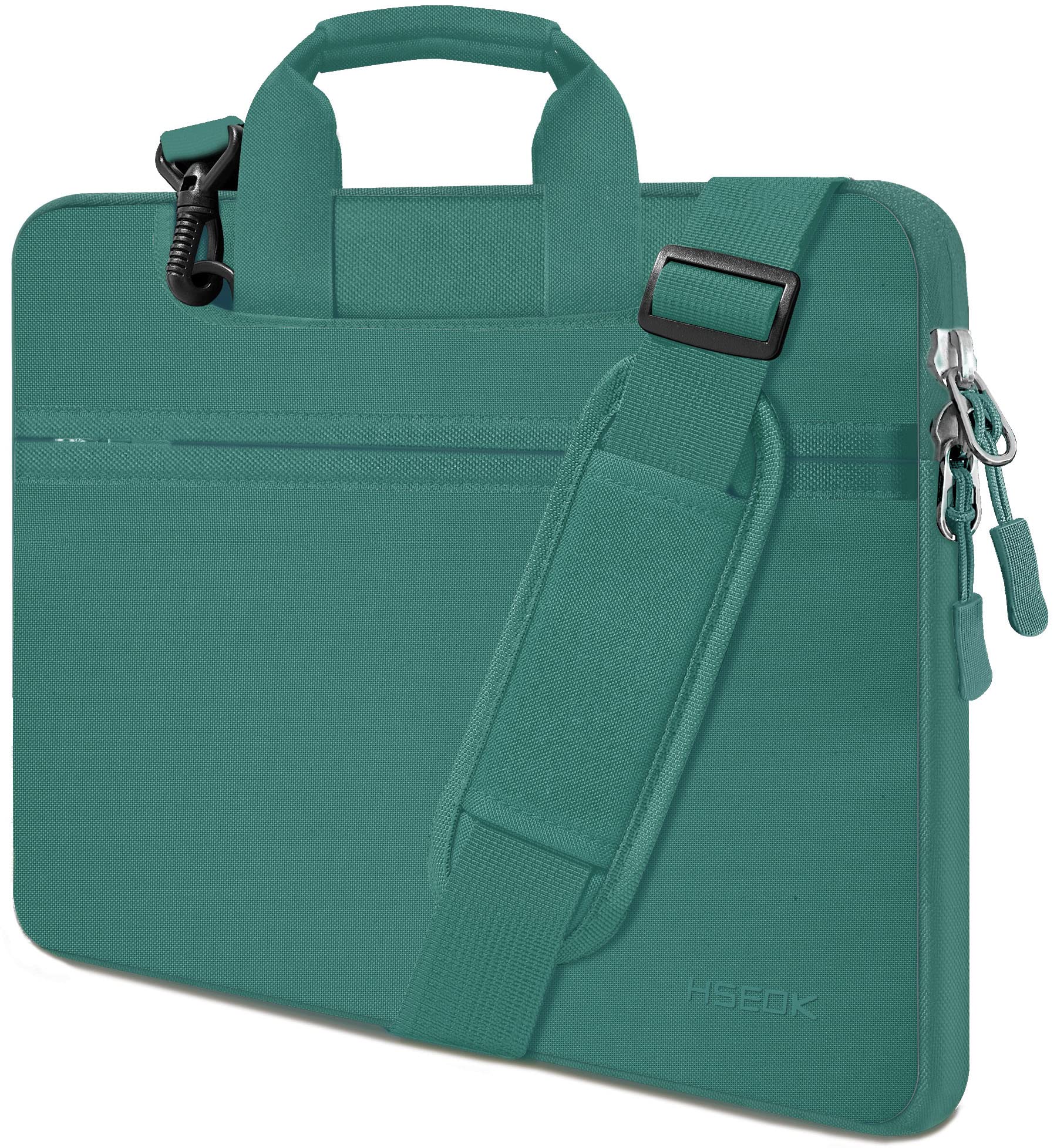 HSEOK 17.3 Inch Laptop Shoulder Bag, Water-Resistant & Shockproof Protective Computer Case Compatible with 17.3 inch Dell Asus HP Lenovo Acer MSI Notebooks,D02E01