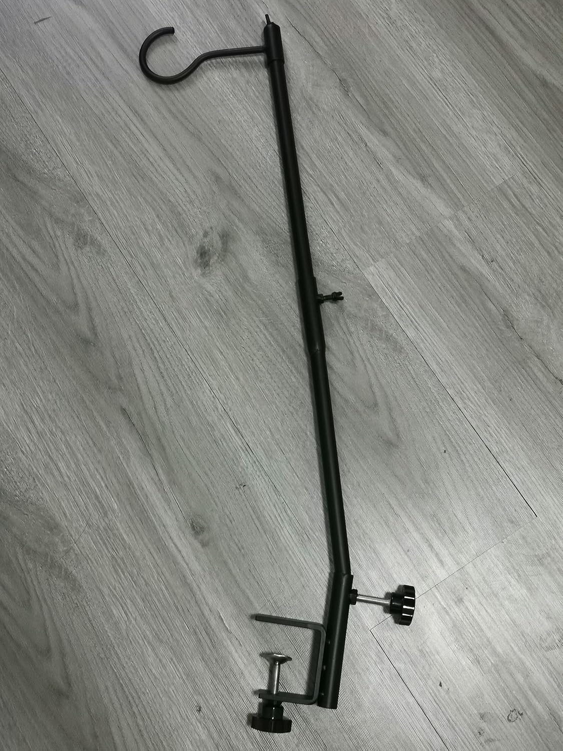 Outdoor Shepherd's Hooks - Funtife Outdoor Fence Deck Hook for Bird Feeder Pole 3