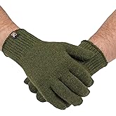 Evolution Knitwear Alpaca Knit Gloves - Made in The USA - Super Soft Baby Alpaca - Large