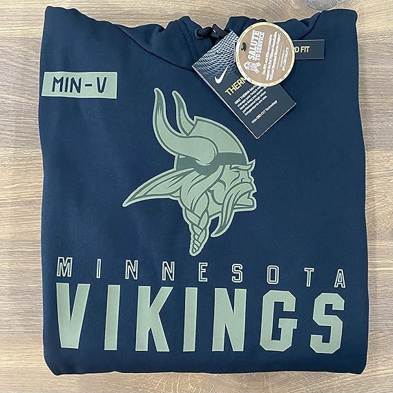 salute to service vikings hoodie