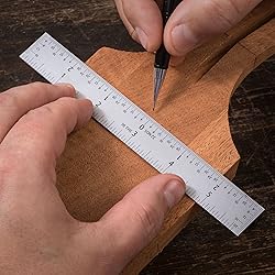 StewMac Shop Rule Precision Ruler, Measures in Inches