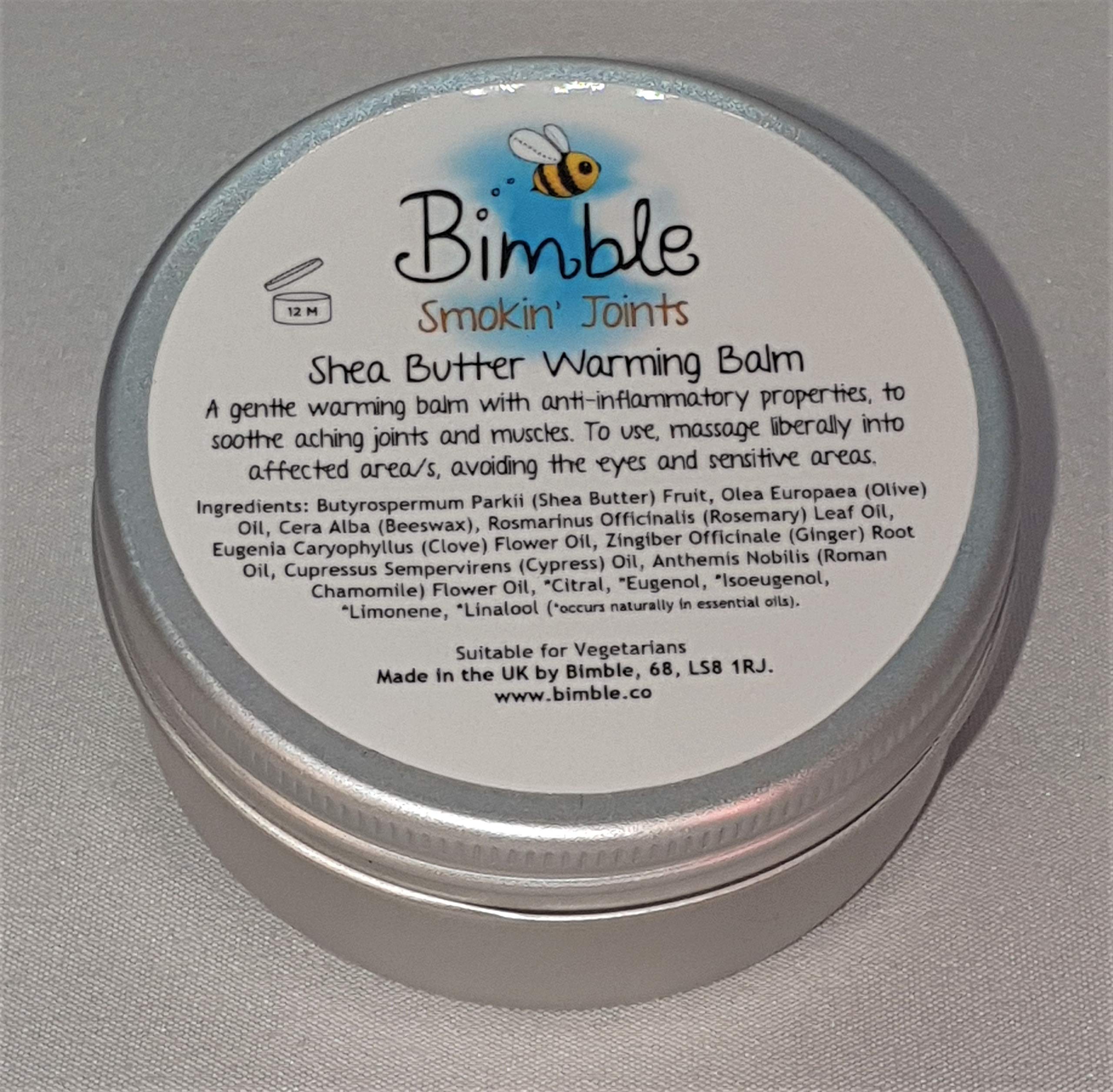 Bimble Aromatherapy Smokin' Joints Warming Shea Butter Balm (50ml)