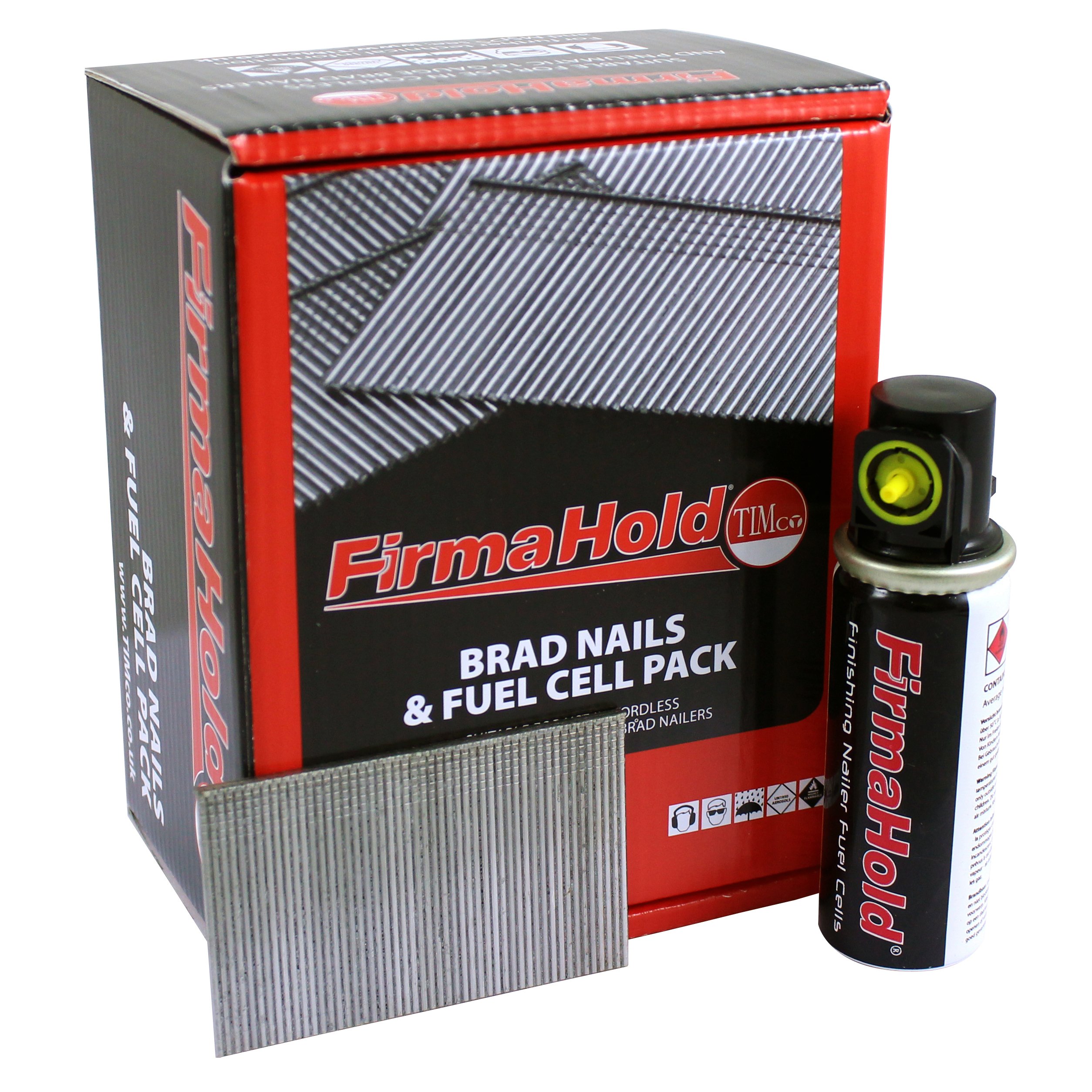 TIMCO FirmaHold Straight Brad and Gas - 16 x 50 - Galvanised - Box of 2000