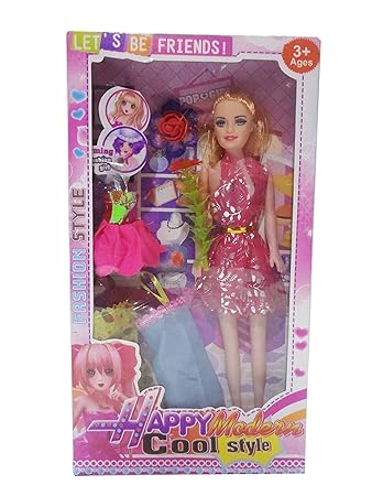 Buy West Feen Kids Fav Doll Set Wardrobe Dresses Comb Doll Dress