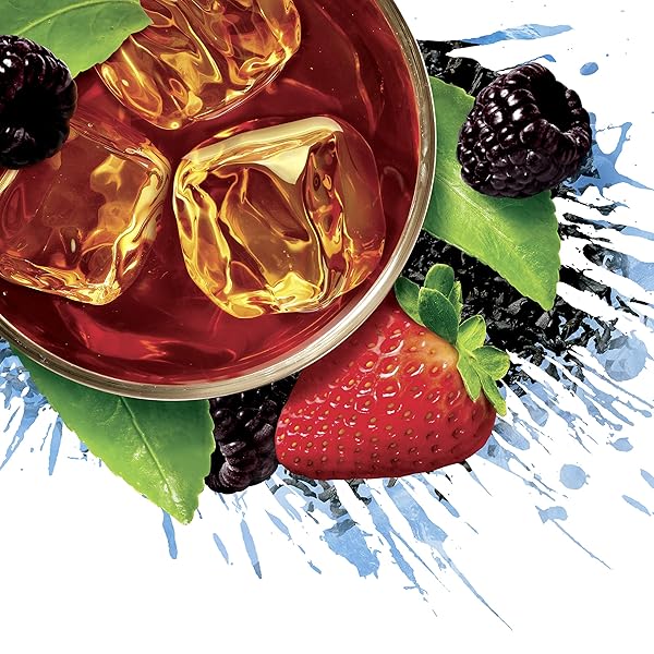 TAZO ICED BLUSHBERRY BLACK TEA FILTERBAGS, 6 COUNT (PACKAGING MAY VARY)