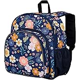Wildkin 12-inch Kids Backpack – Padded, Adjustable, Ideal for Daycare & Travel - Wildflower Bloom