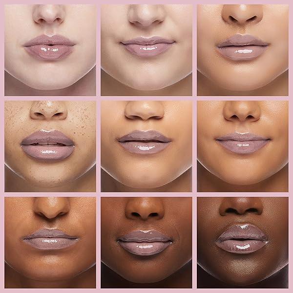 ALMAY LIP GLOSS, NON-STICKY LIP MAKEUP, HOLOGRAPHIC GLITTER FINISH, HYPOALLERGENIC, 200 ANGELIC, 0.9 OZ