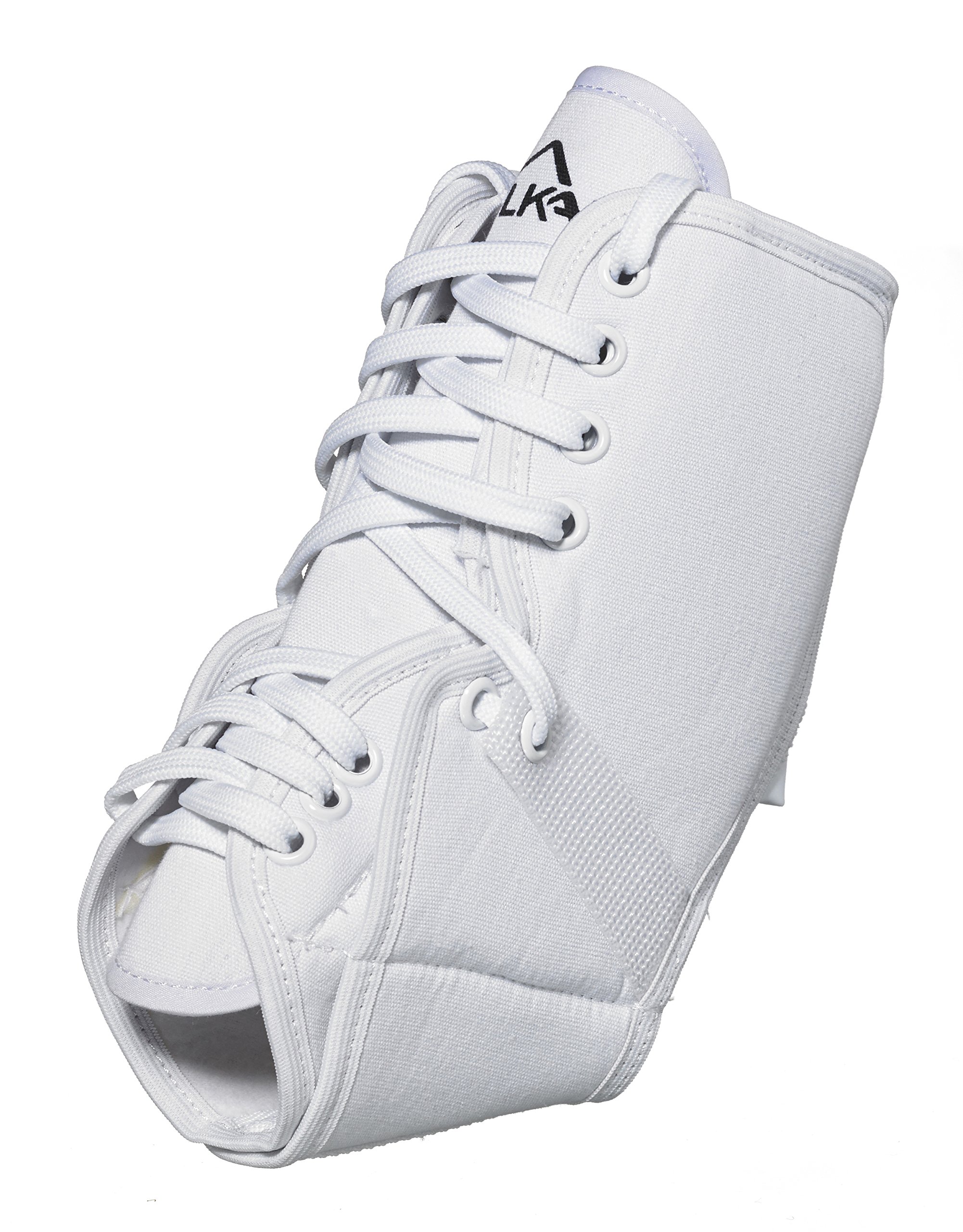 ZZ VULKAN WHITE ANKLE BRACE + LACES (7901) - LAR
