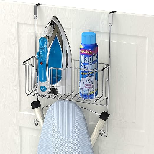 SimpleHouseware OverTheDoor/WallMount Ironing Board Holder Amazon