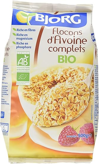 Bjorg Flocons D Avoine Bio 500 G Amazon Fr Epicerie