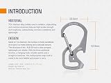 Fenix ALB20 Titanium Multi-tool Keychain Bottle Opener Screwdriver UK S view 3