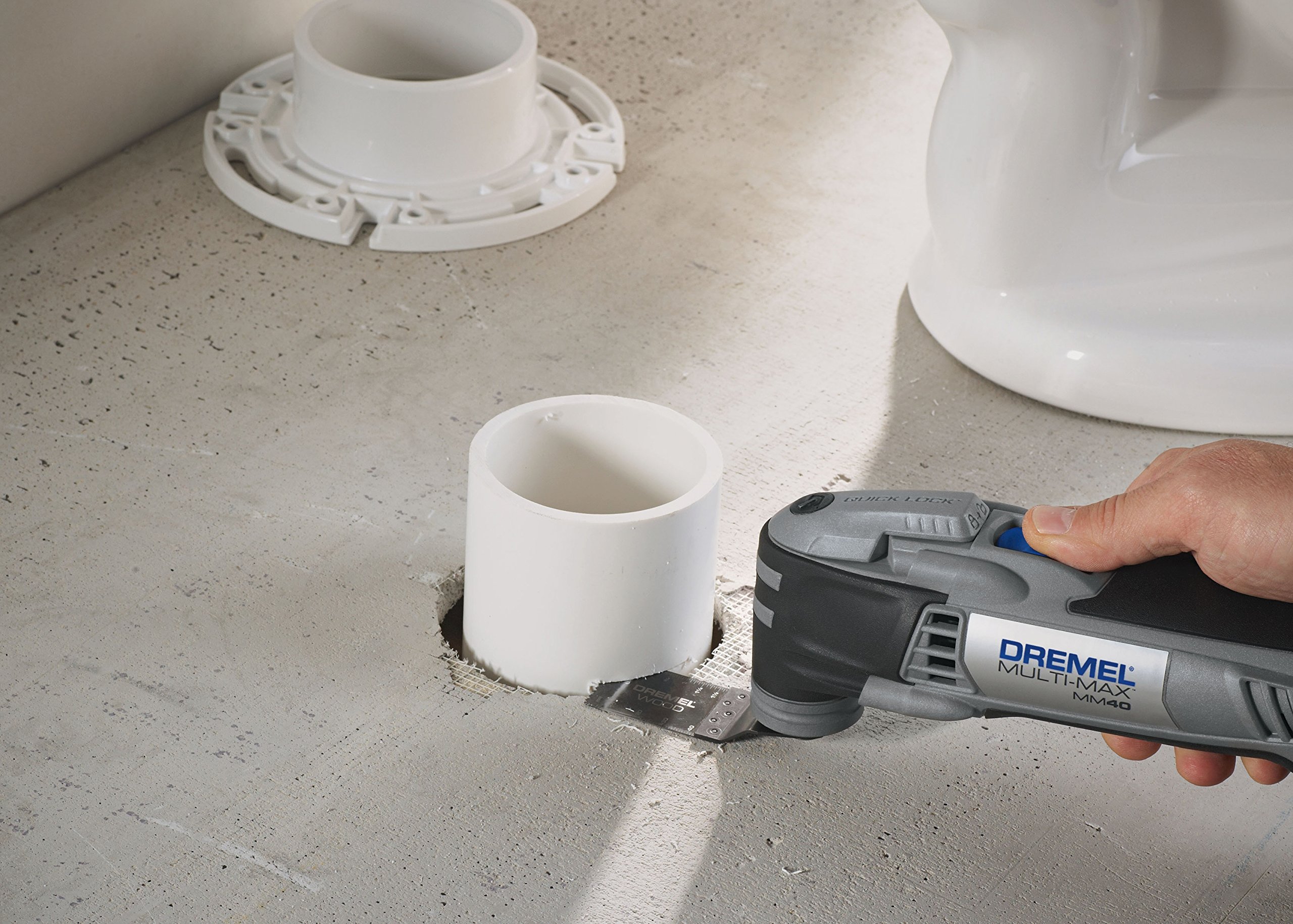 Dremel MM4005 MultiMax 3.8Amp Oscillating Tool Kit with QuickLock