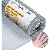 AggFencer 16in x 10ft Hardware Cloth 1/8 inch 27Ga Chicken Coop Wire Fence | Hot Dipped Galvanized After Welding, Welded Metal Fencing Roll Mesh for Bee Screen Garden Plant Poultry Animal Netting Cage