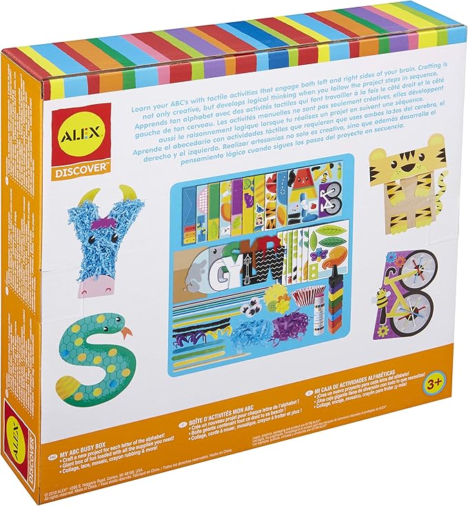 alex discover my giant busy box craft kit