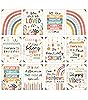 Carson Dellosa We Belong 12 Boho Rainbow Classroom Poster Set, Boho ...