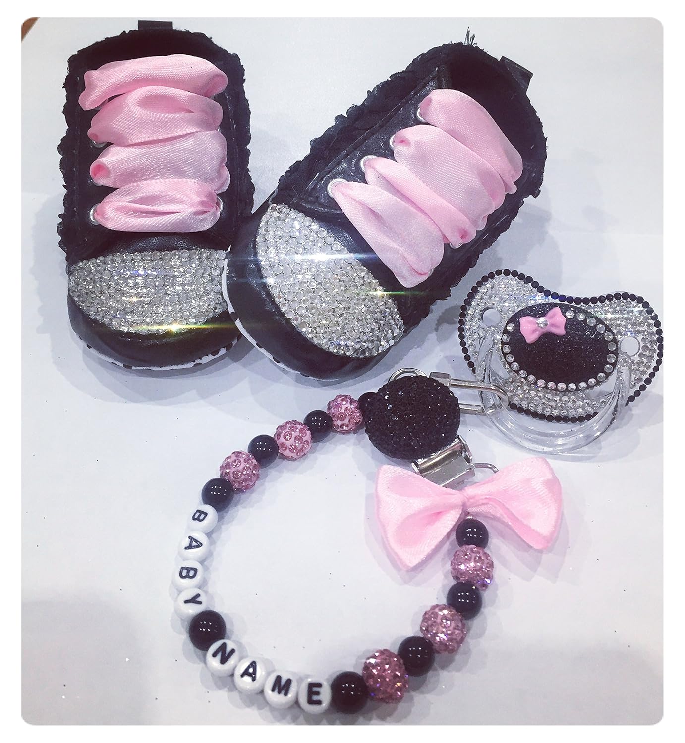 personalised pram clips