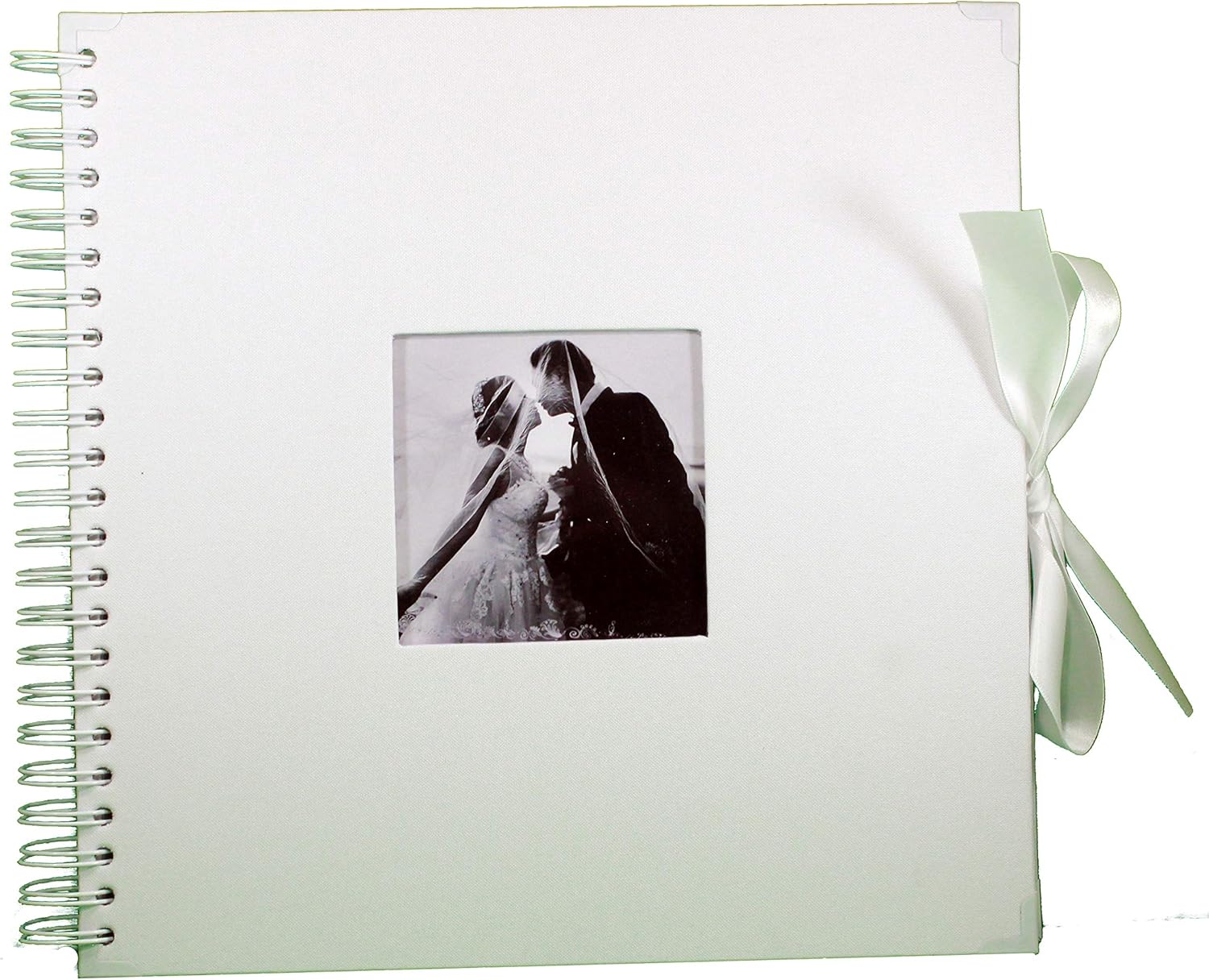 White Scrapbook Wedding Photo Album 80 DIY 10x10 Pages