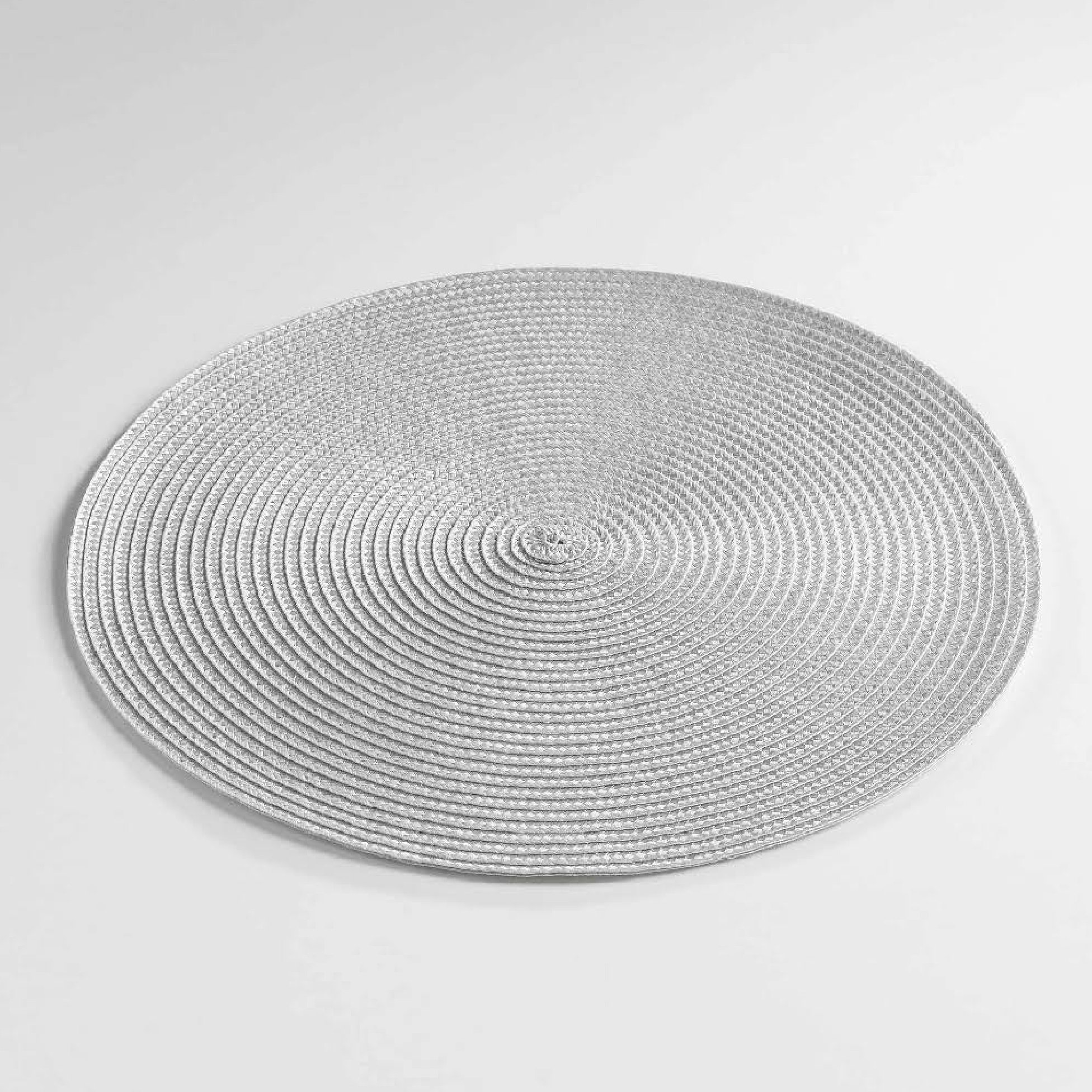Décor Ligne Zebulon Plastic Placemat, plastic, gray, 35 x 35 cm