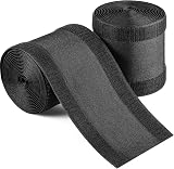 WILLBOND Cable Floor Cover Grip Carpet Cord Management Black 20 Feet