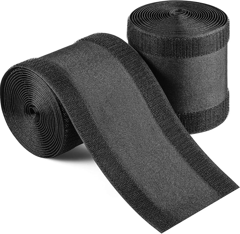 WILLBOND Cable Floor Cover Grip Carpet Cord Management Black 20 Feet
