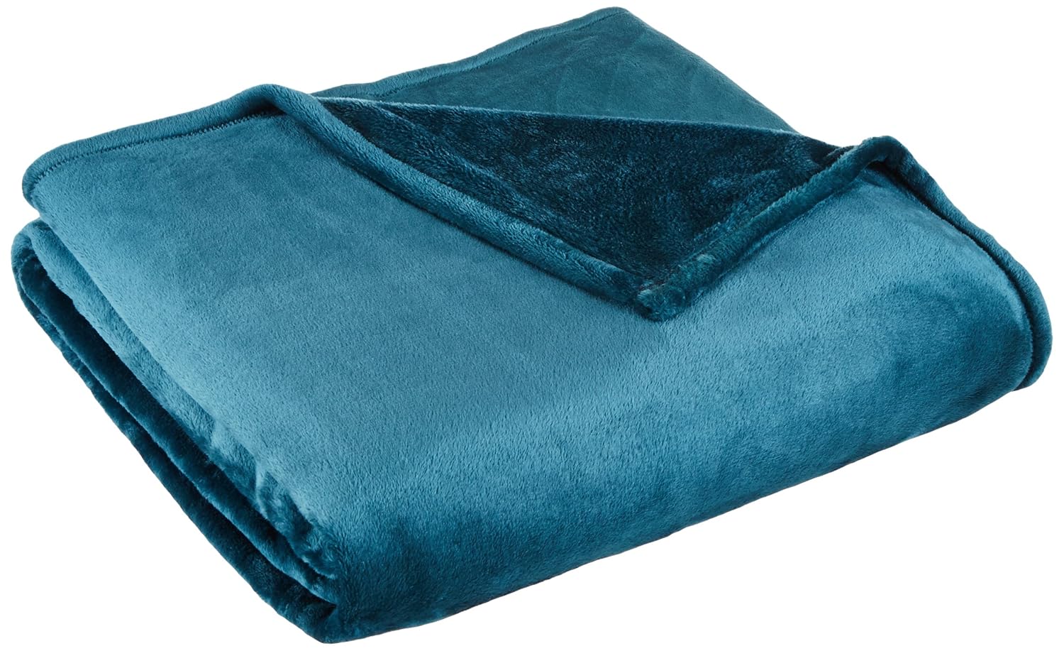Northpoint, Cashmere Plush Velvet Blanket, Full/Queen, Teal