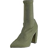 Kenneth Cole New York Women's Alora Stretch Pointy Toe Ankle Bootie Boot