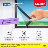GAUDER A+B Magnetic Tape Self-Adhesive 1+1 m for Fly Screens view 3