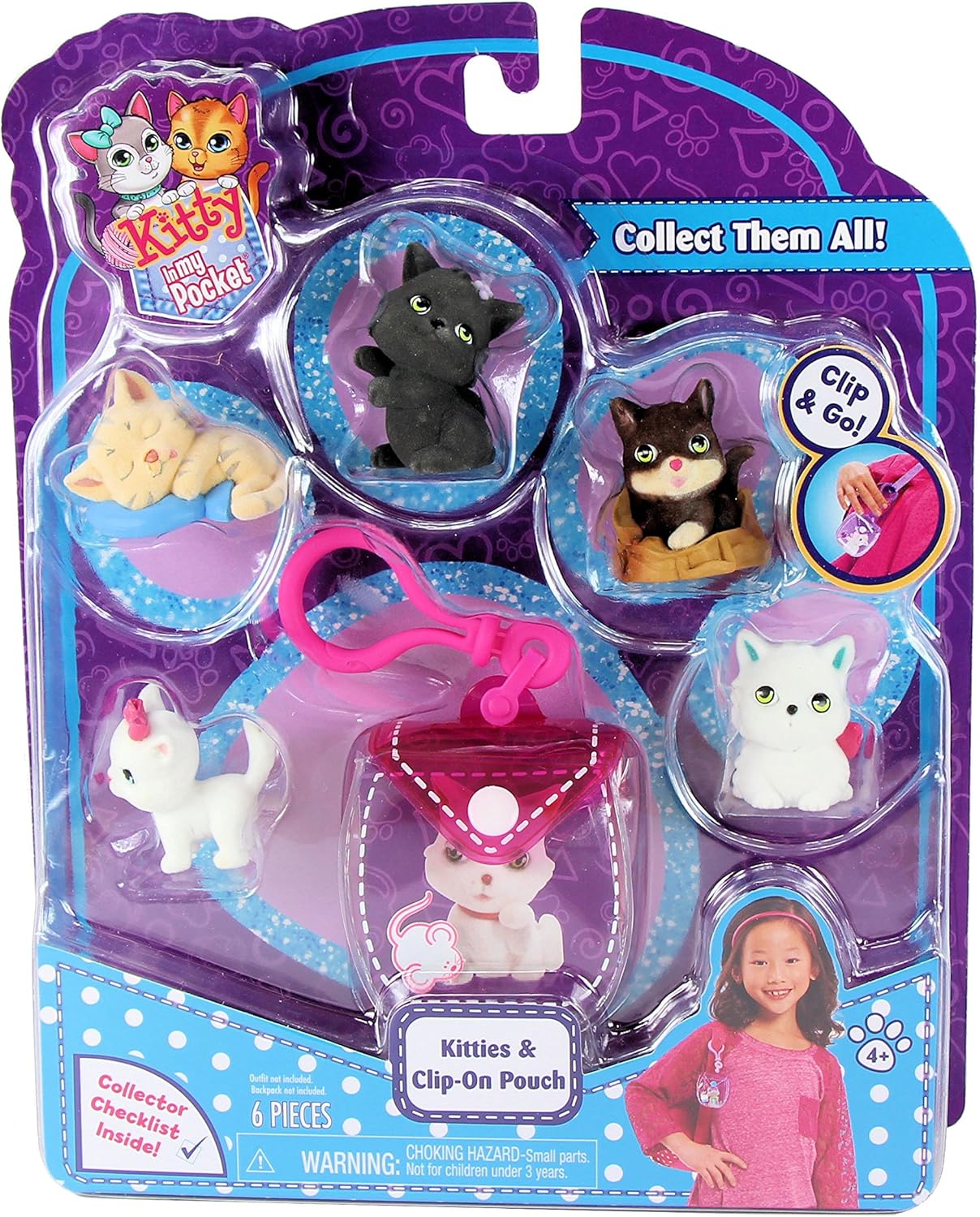 JP In My Pocket "Kitty in My Pocket Clip auf Pocket Tasche: Amazon.de