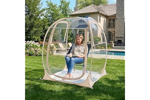 Alvantor® Pop Up Bubble Tent®,Large Oversize Igloo Screen House,1 Person Cold Protection Outdoor Igloo, Winter Tent 4'x4'x5'