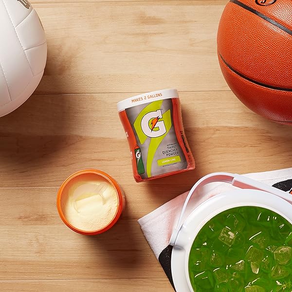 GATORADE THIRST QUENCHER, LEMON LIME, 51 OUNCE POWDER