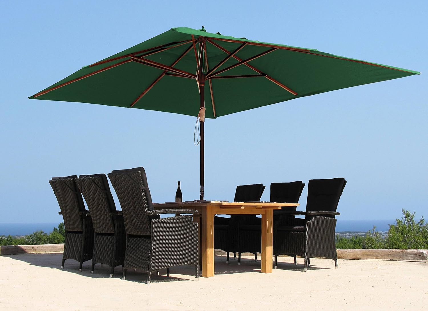 half round parasol base