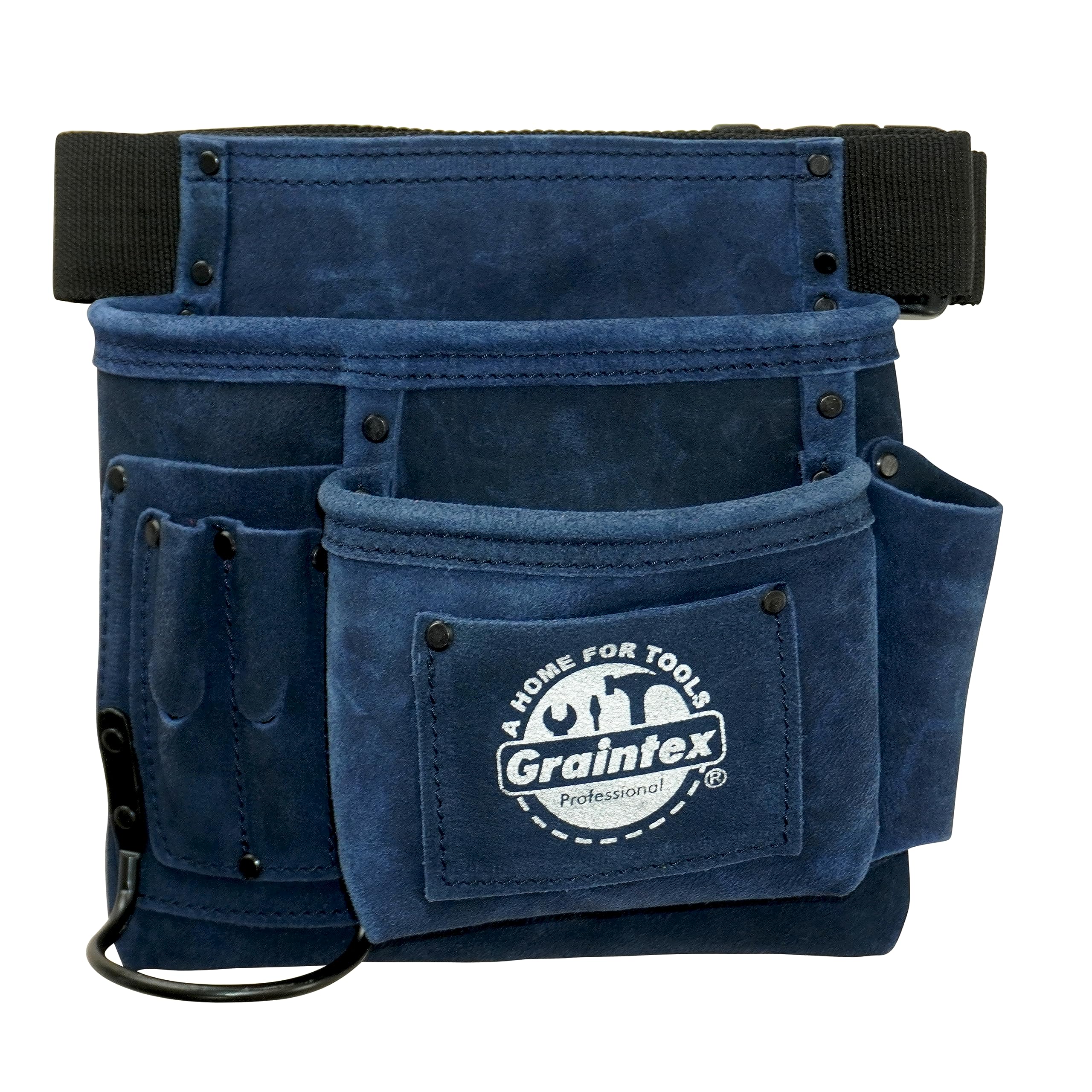 Graintex 5 Pocket Suede Leather Tool Belt/Bag