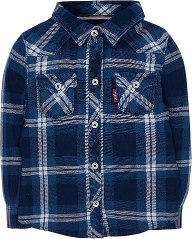 baby girl denim button up shirt