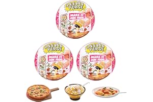 MGA's Miniverse Make It Mini Food Series 2 Dinner Pack Bundle (3 Pack) Mini Collectibles, Blind Packaging, DIY, Resin Play, Replica Food, NOT EDIBLE, Collectors, 8+