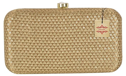 Divahh Womens Clutch(Golden,bx847G)
