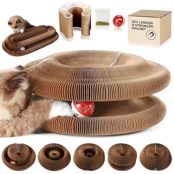 ACCORDION CAT TOY SCRATCHER – CAT TOYS FOR...