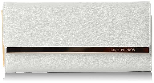 Lino Perros Womens Clutch (White)