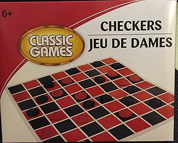 Checkers, Jeu De Dames classic games, Board Games - Amazon Canada