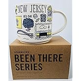 Starbucks Been There Series New Jersey Ceramic Mug, 14 Oz