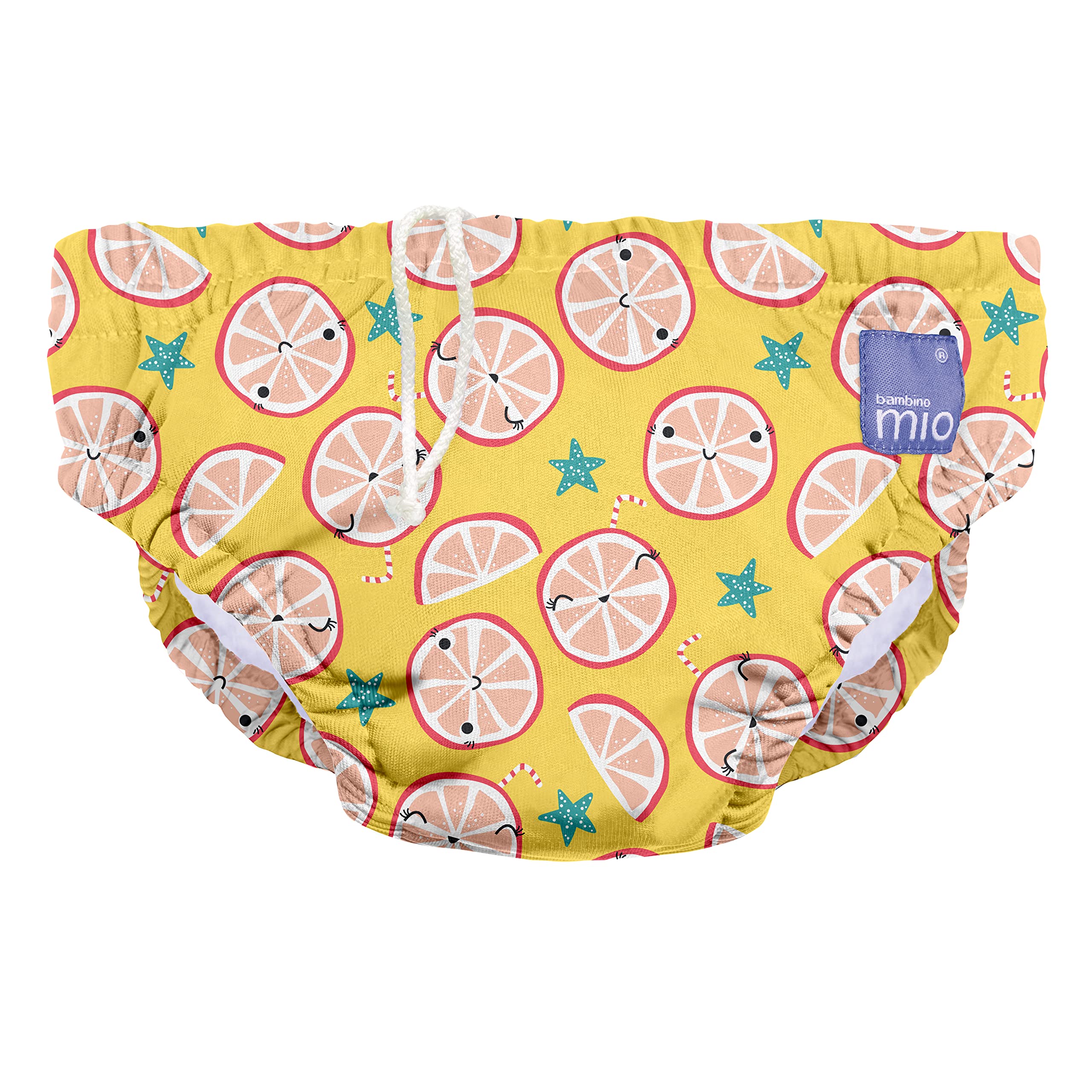Bambino Mio Baby and Toddler Reusable Swim Nappy Pant, 1-2 Years, Cool Citrus, Boys and Girls