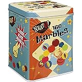 Toysmith Neato! Classics 160 Marbles In A Tin Box by Toysmith - Retro Nostalgia Glass Shooter, Marble Games Are Timeless Play