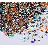 Gintoaria 10000 pcs/Pack Wedding Table Scatter Confetti Crystals Acrylic Diamonds Vase Fillers 4.5 mm Rhinestones for Wedding, Bridal Shower, Vase Beads Decorations (Multi-Colored)