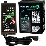 Yield Lab Variable Fan Speed Controller 3 Settings for Grow Tent and HVAC Intake and Exhaust Duct Fan Ventilation System