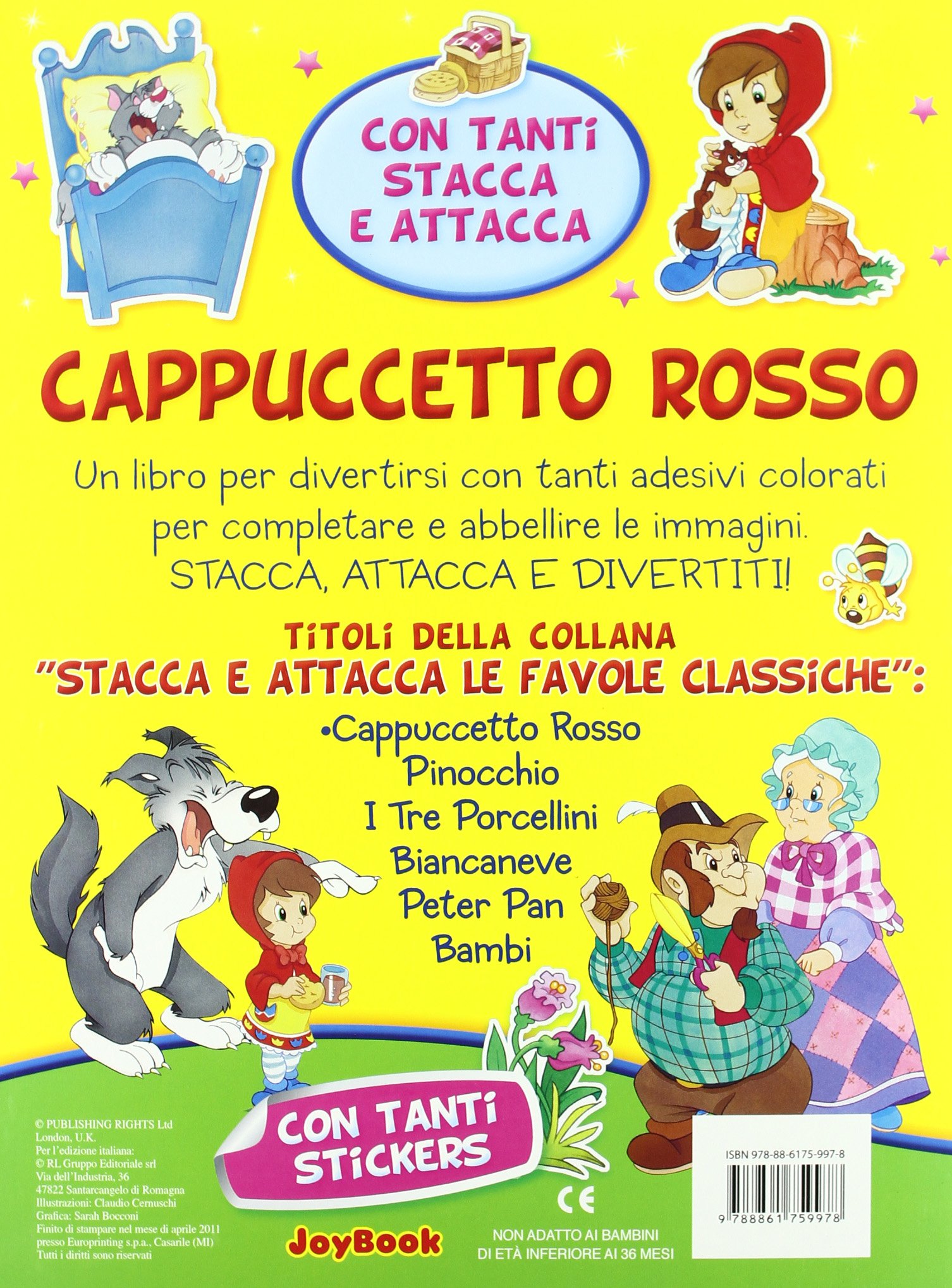 Amazon Cappuccetto Rosso Ediz illustrata Aa vv Joybook Libri