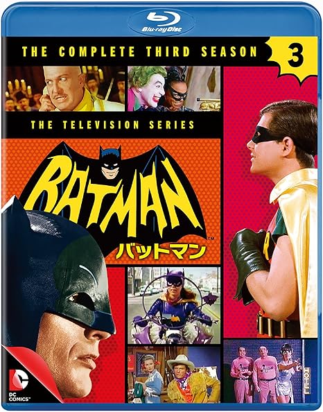 Amazon バットマン Tv 3rdシーズン コンプリート セット 3枚組 Blu Ray Tvドラマ
