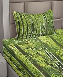 Ambesonne Forest Sheet Set, Exotic Tropical Asian